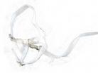 White Webbing Head Collar & Lead